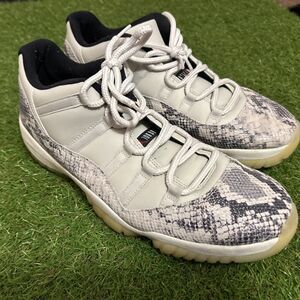 Size 14 - Air Jordan 11 Retro Low Light Bone Snakeskin